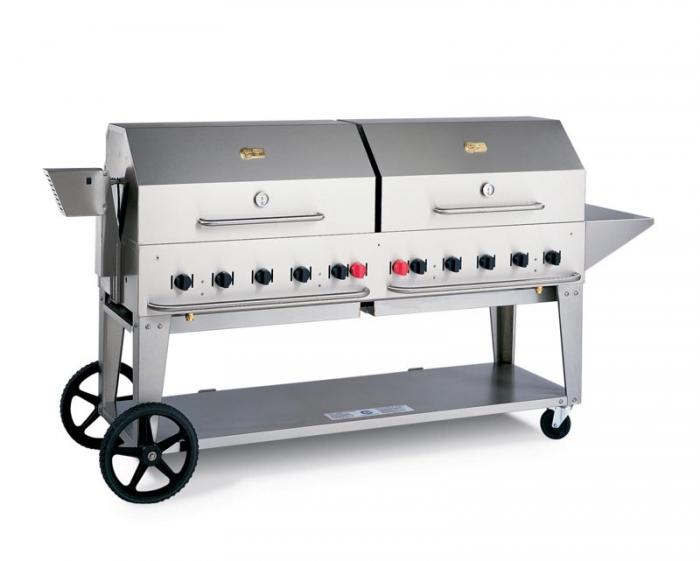 Crown Verity Portable Grill / Outdoor Charbroiler, 48 Inches - MCB-48